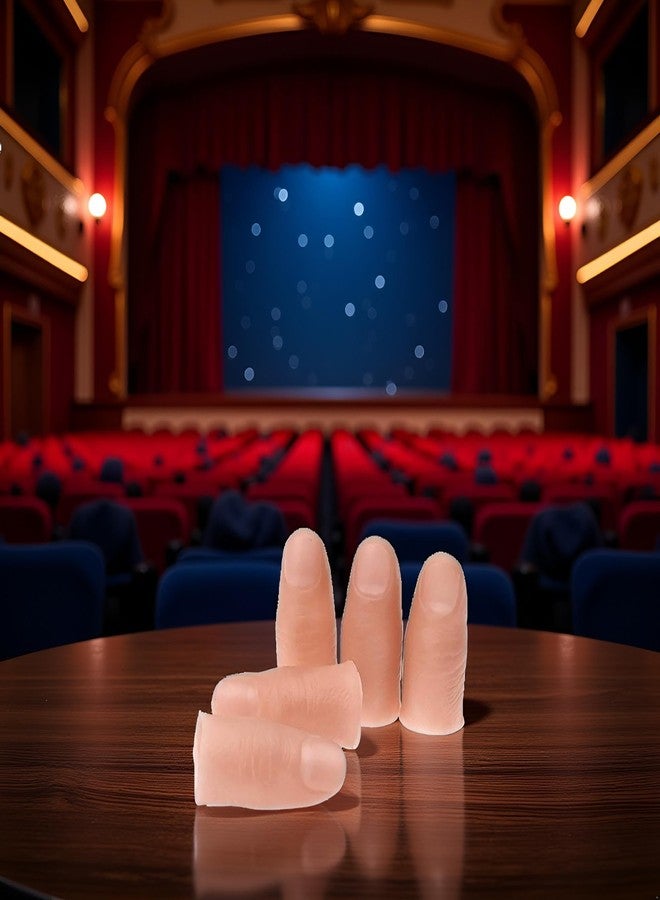 Jizlan 5 Pcs/Set Magic Trick Fingers Fake Thumb Tips Stage Show Prop Prank Novelty Magic Kits and Accessories - Image 5